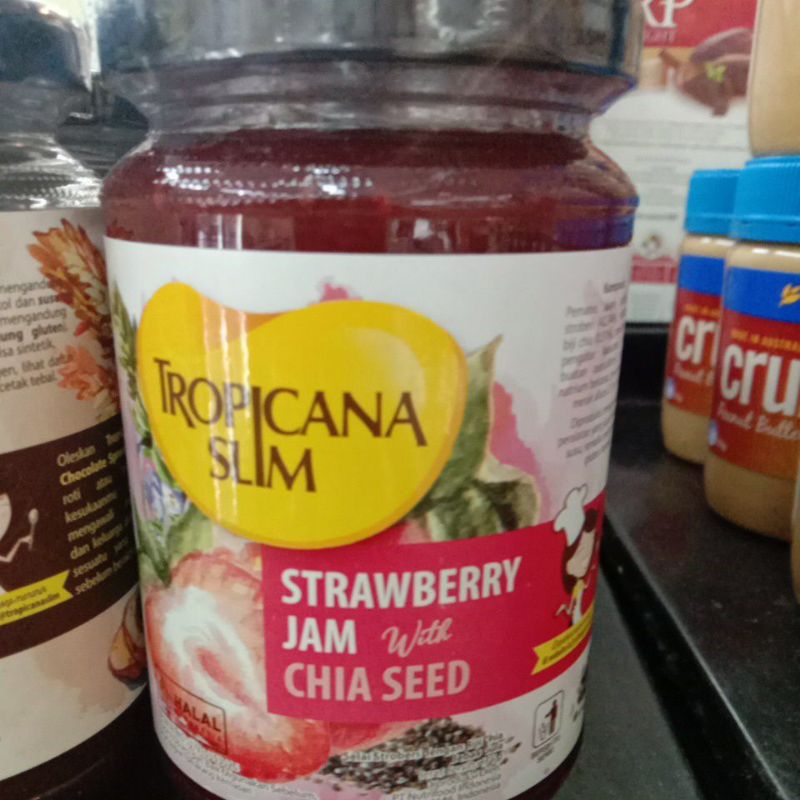 

TROPICANA SLIM STRAWBERRY JAM 375 GRAM