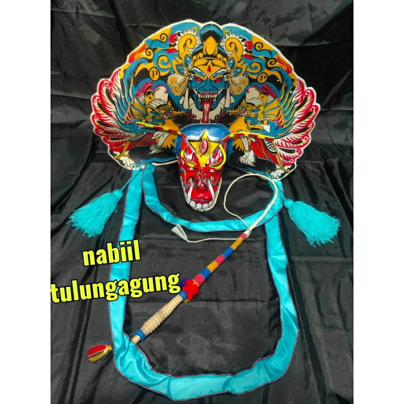 barongan devil spon gondel cambuk