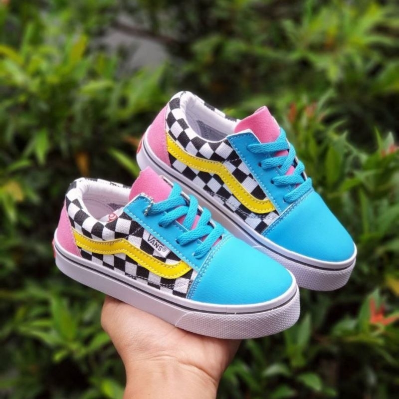 Sepatu Vans Anak Perempuan Sepatu Sneakers Baby Anak Usia Tk Sd Sneakers Anak Kanvas Premium Anti Slip