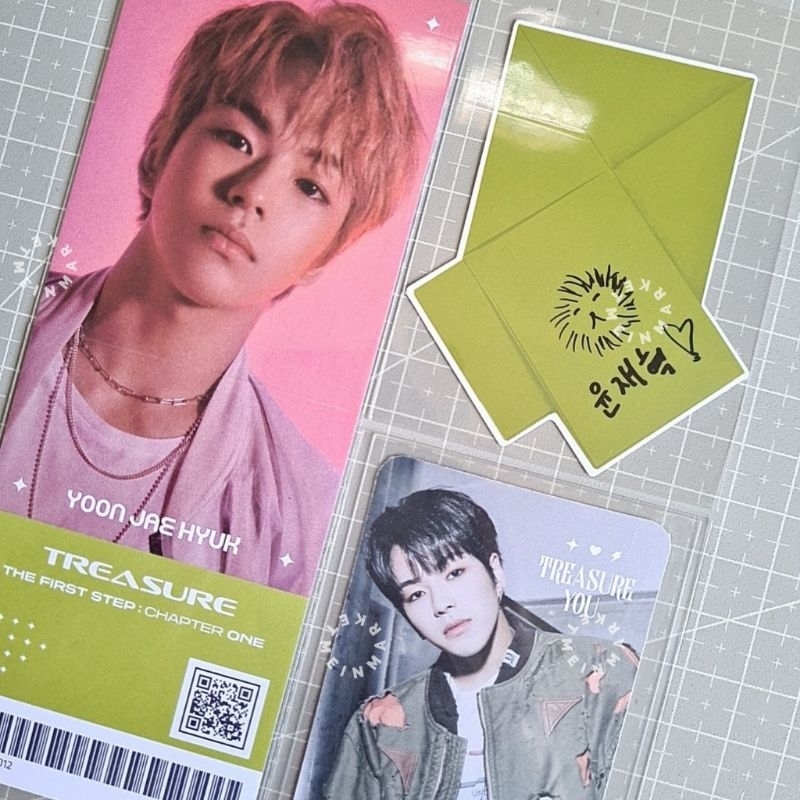 Official Treasure YG Select Benefit Jaehyuk Jae / Doyoung Doy YGS YGselect Gift POB chapter 1 ch ch1