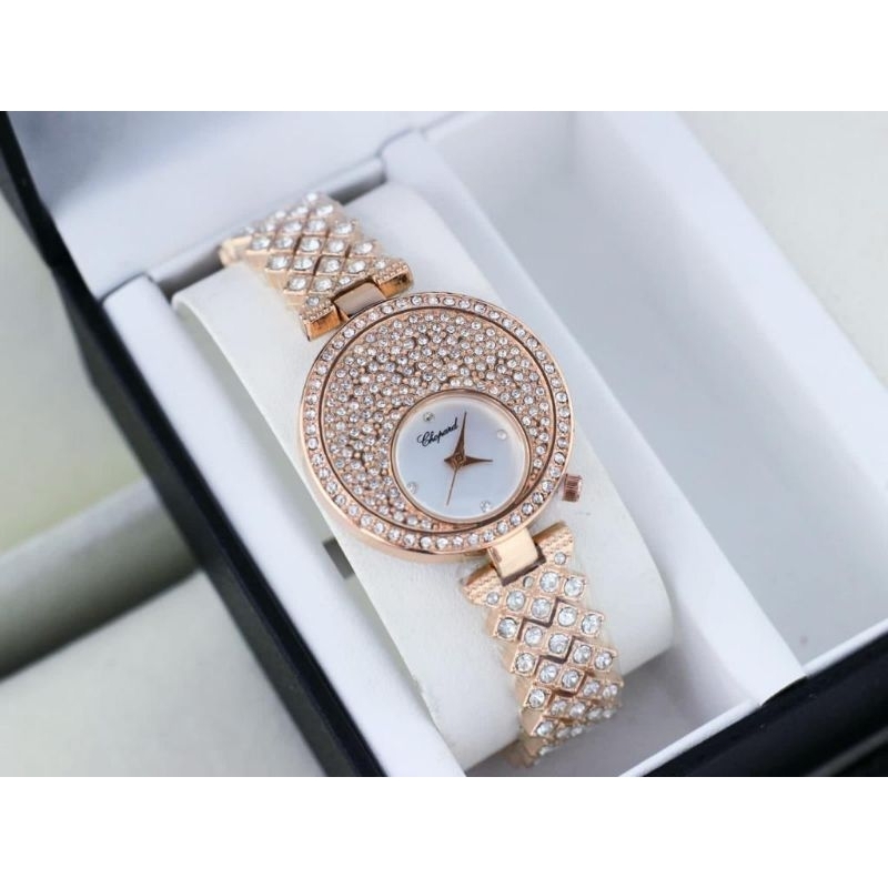 Jam Tangan  Mewah Case Diamond  | Fhasion Wanita Korea Terkini