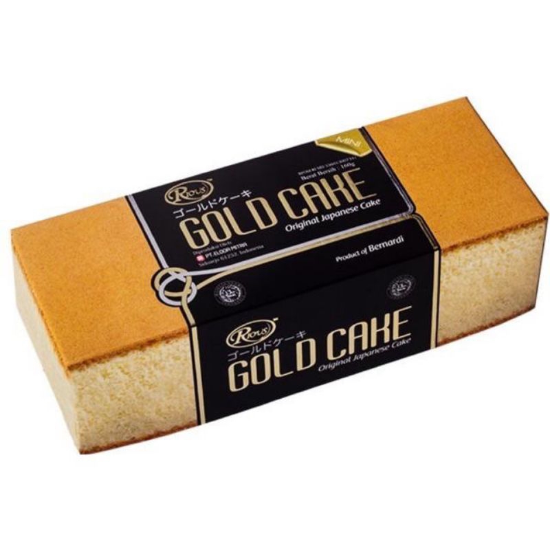 

Rious Gold Cake Original Japanese Cake 190gr