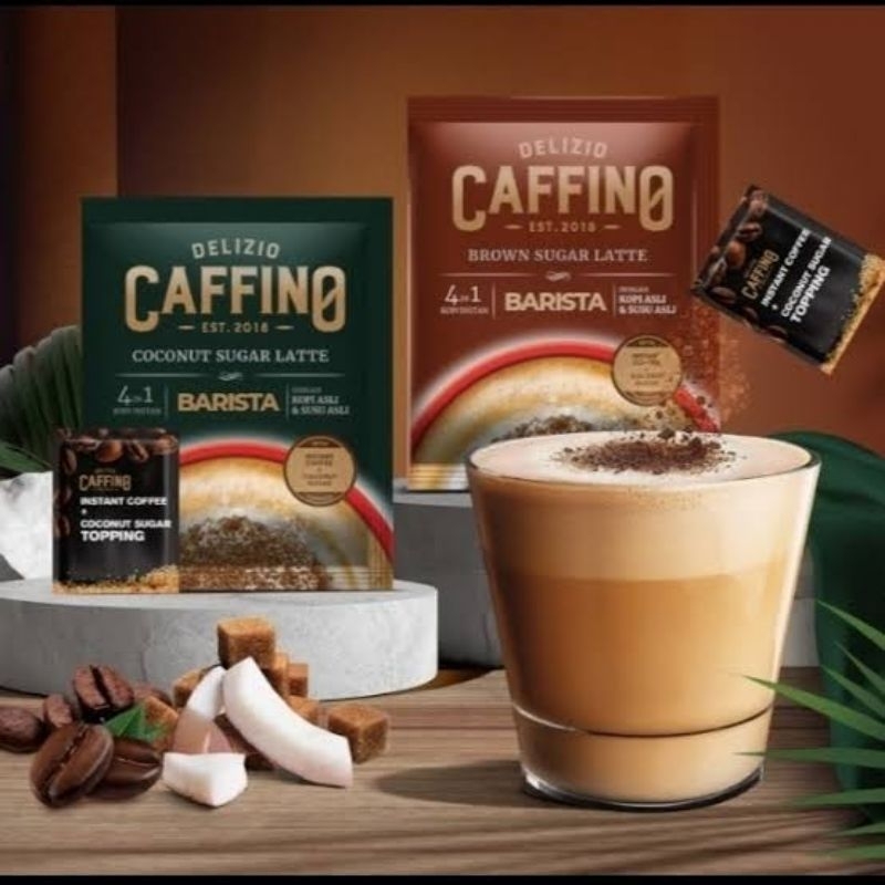 

Delizio Caffino Barista Premium Latte Brown Sugar / Coconut 3sachet