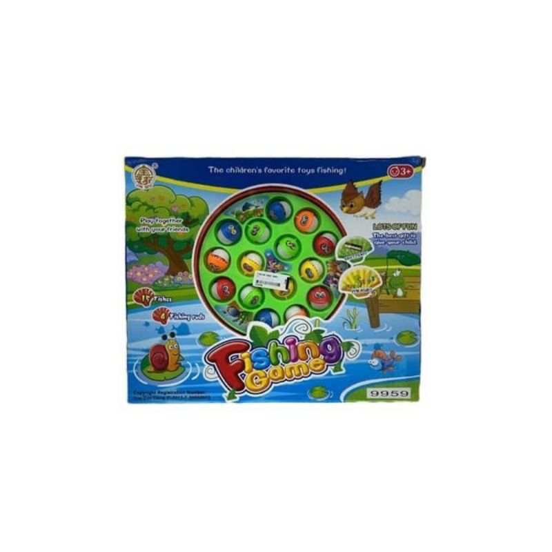 mainan pancingan ikan baterai fishing game 9959