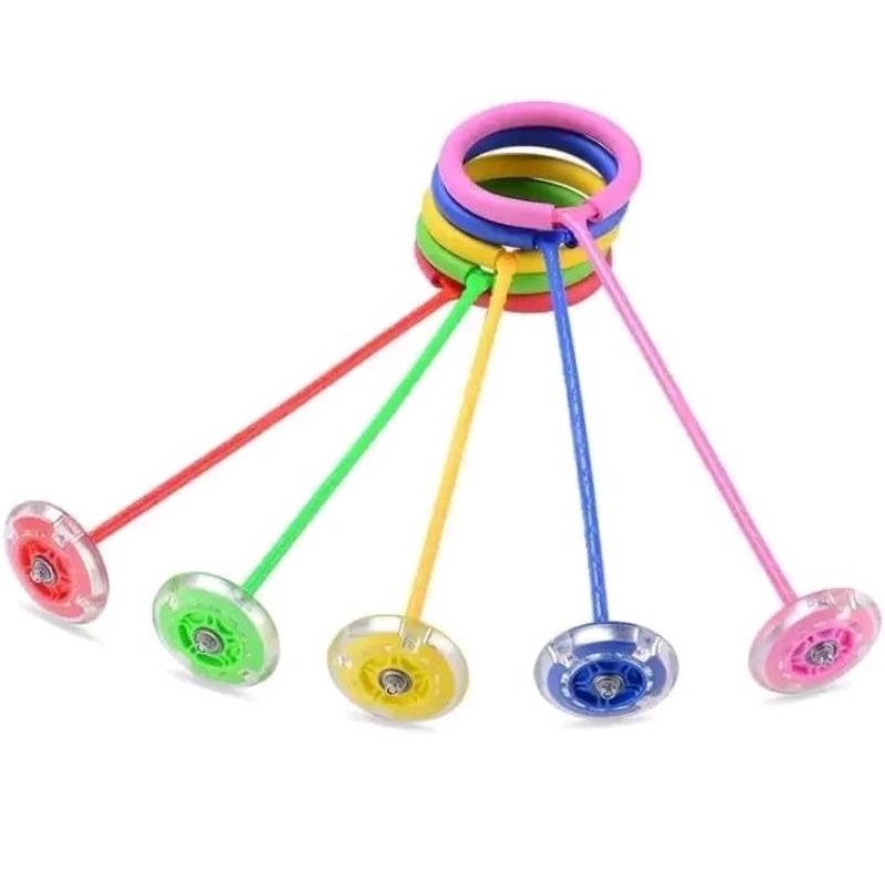 HULA HOOP KAKI FULL LED / FLASHING JUMPING BALL / MAINAN YOYO KAKI FULL LED