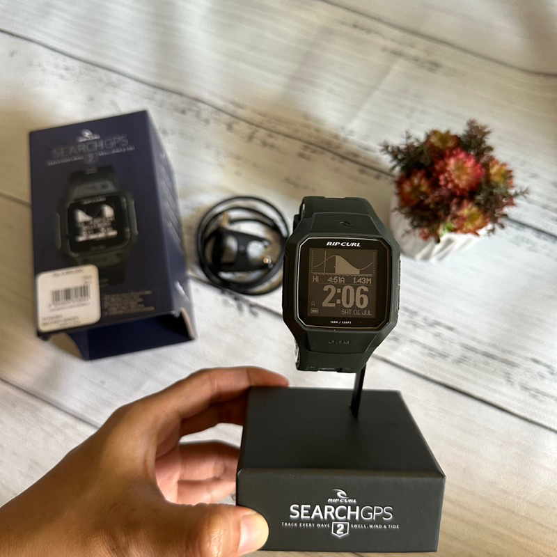 RIPCURL jam tangan analog SEARCH GPS2 MILITARY GREEN army NEW ORIGINAL 100%