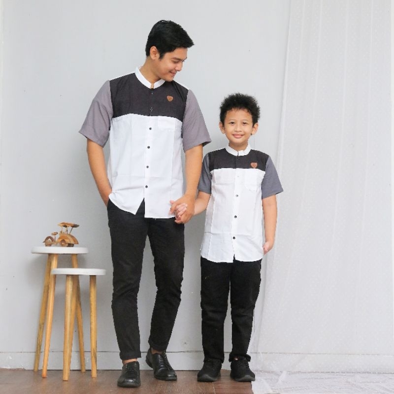 Baju Ayah dan Anak laki laki Couple Premium Terbaru Harga terpisah