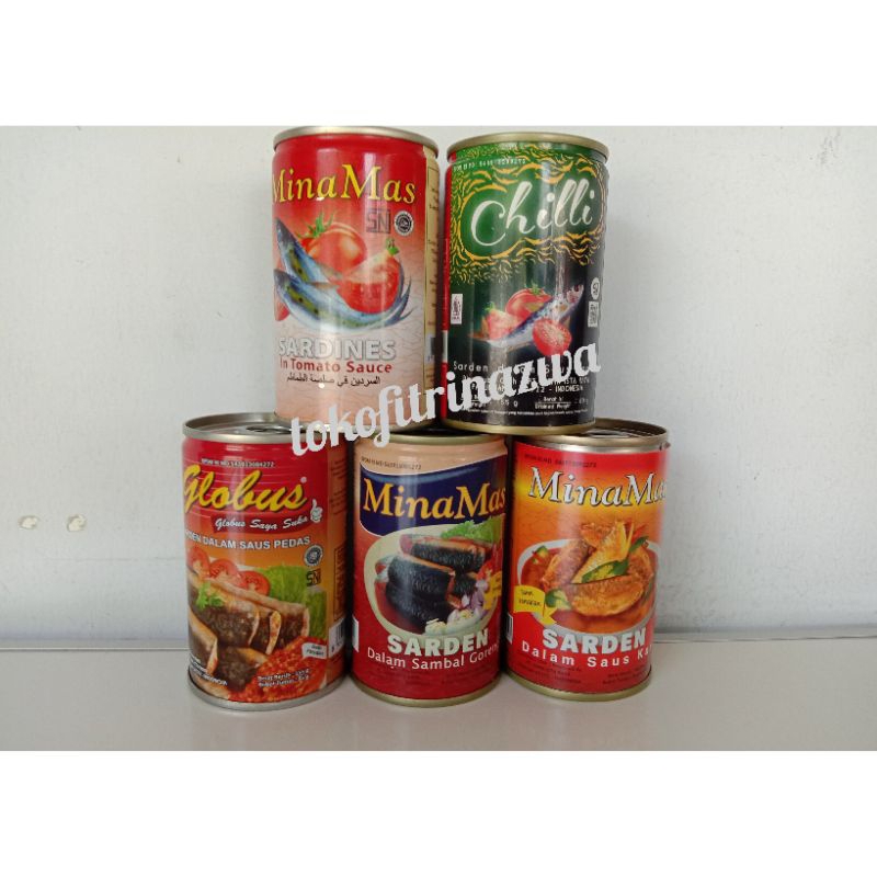 

Sarden minamas globus chilli palasari kingfisher 155gram