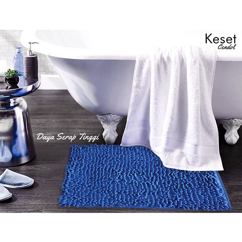 KESET CENDOL MICROFIBER ANTI SLIP UKURAN 40x60