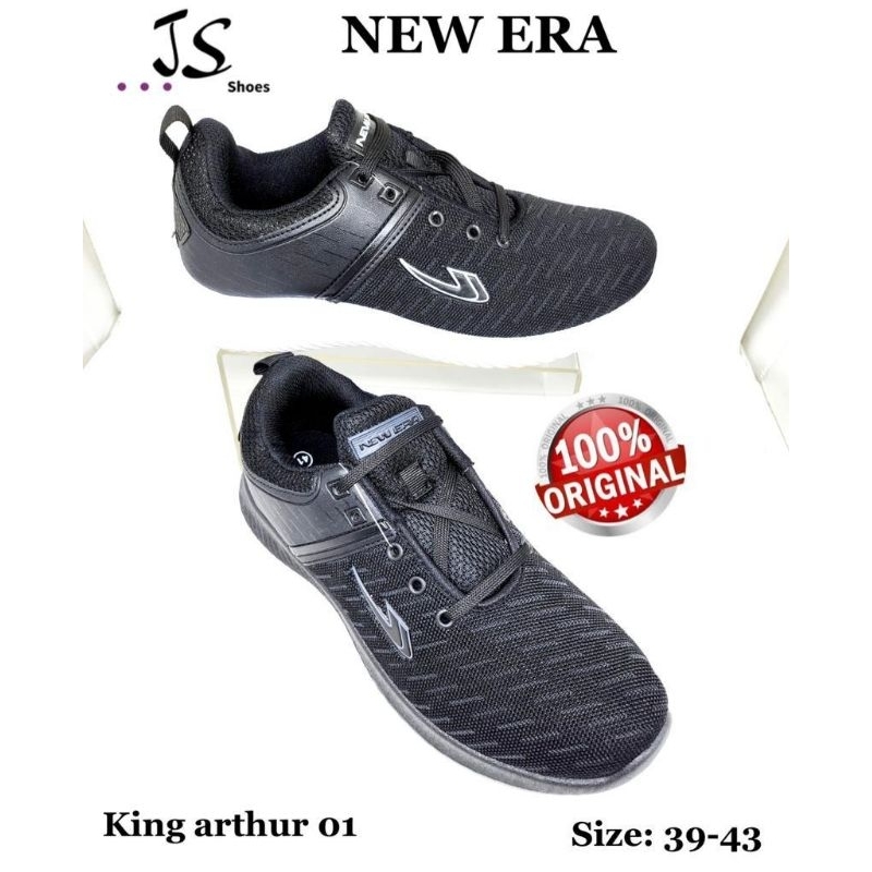 NEW ERA KING ARTHUR 01 - SEPATU SNEAKERS SEPATU SEKOLAH ANAK DEWASA MERK NEW ERA ORIGINAL