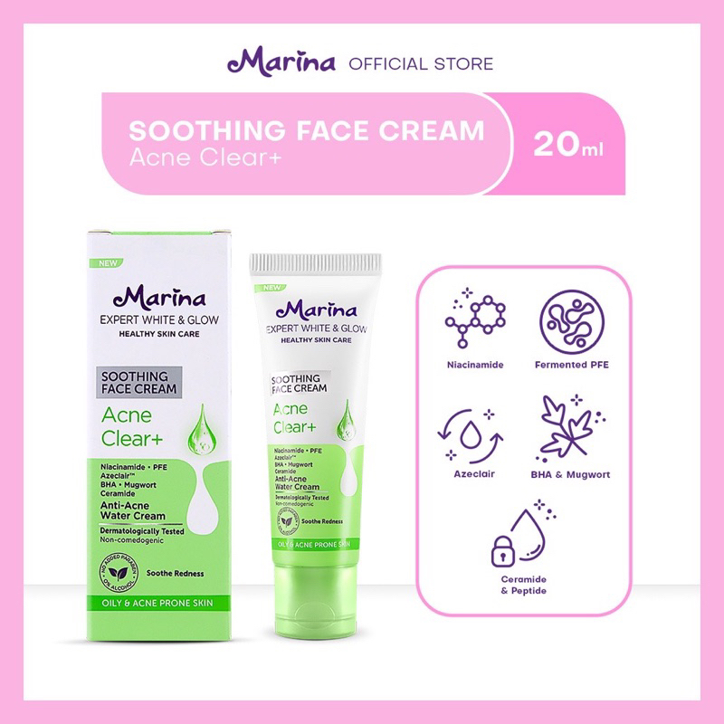 Marina Expert White and Glow Face Cream 20ml