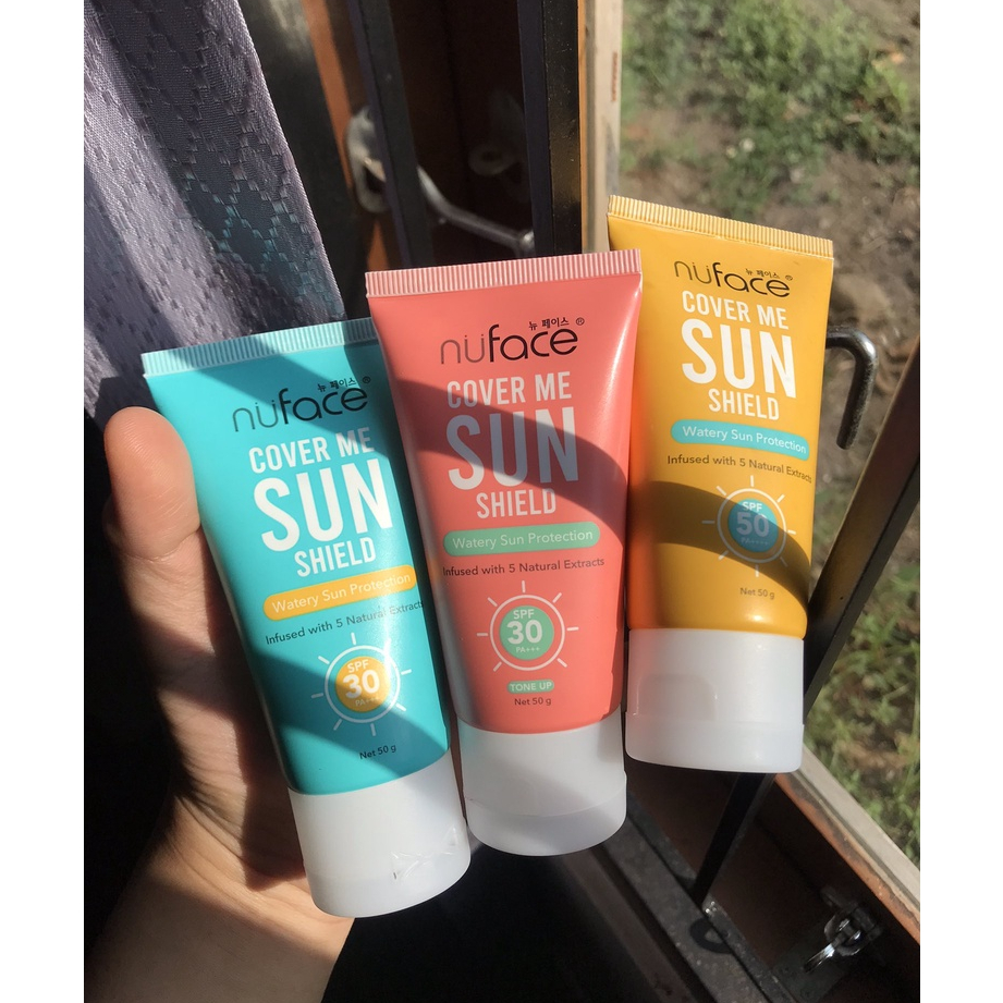 ✨LACIKOSME✨ NUFACE COVER ME SUNSHIELD - WATERY SUN PROTECTION SPF 30 50 PA++ BPOM