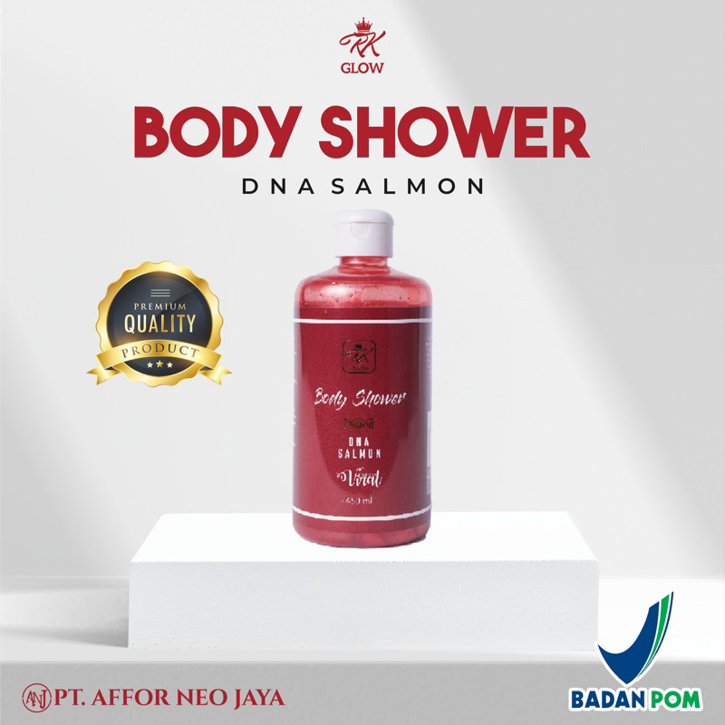 RK Cosmetics RK Glow Body Shower (Body Wash) With DNA Salmon 450ml