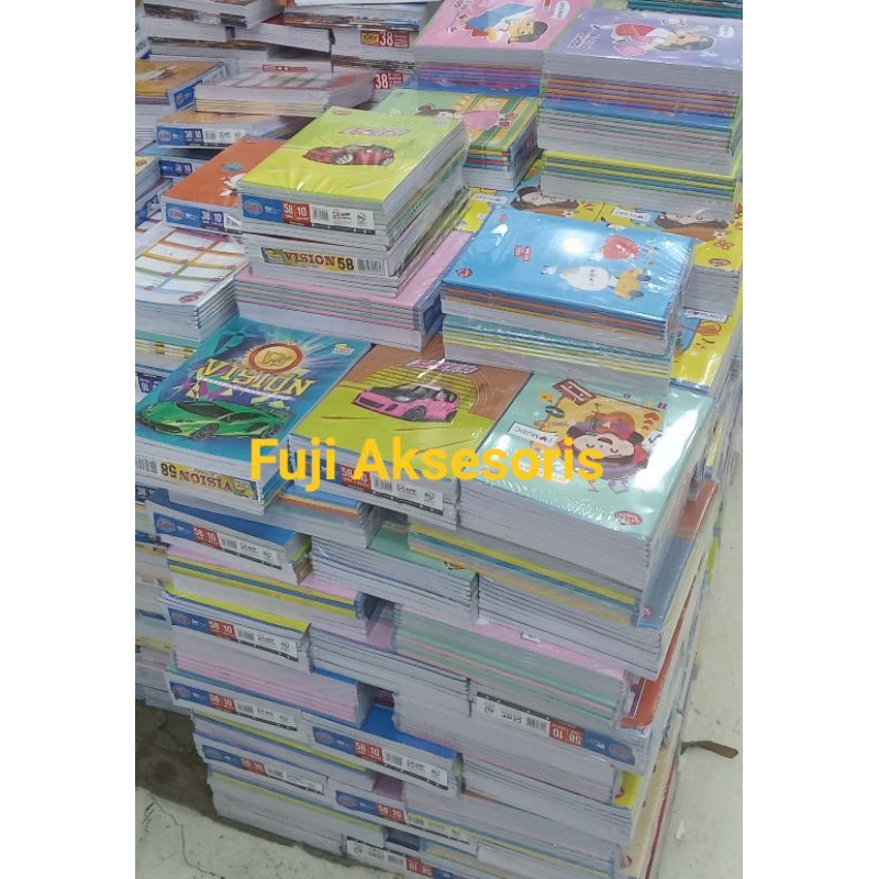 

Buku Tulis Grosiran Garis SIDU isi 58 lembar 10 buku