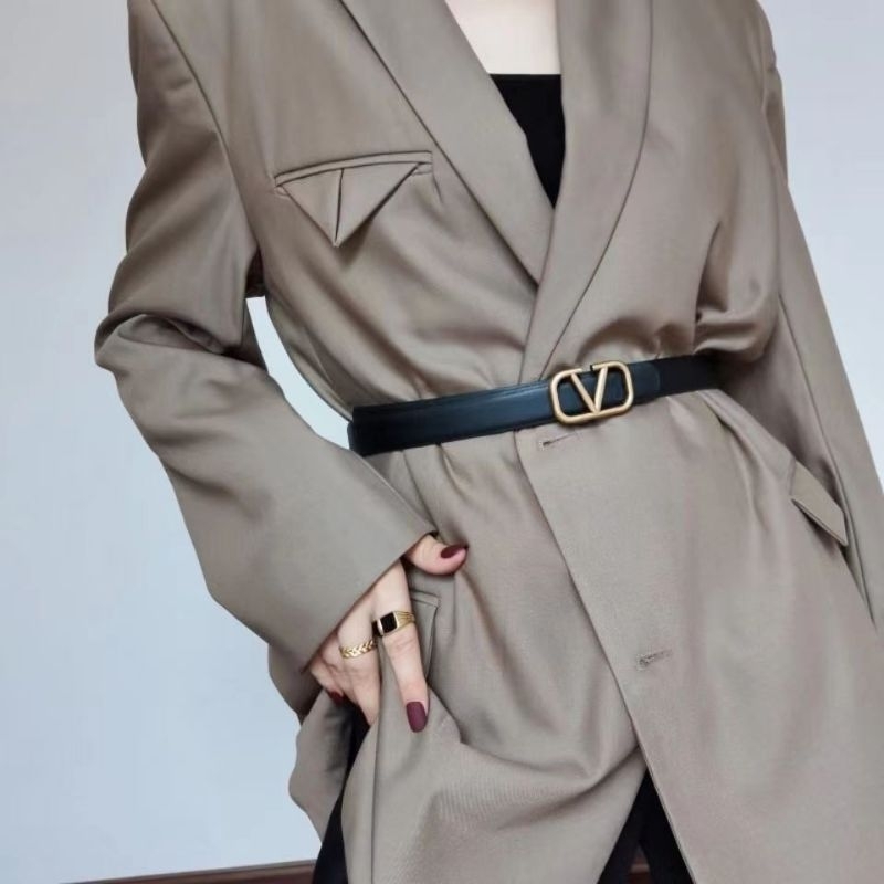 ikat pinggang wanita BELT wanita valentino 2,5 cm FREE BOX