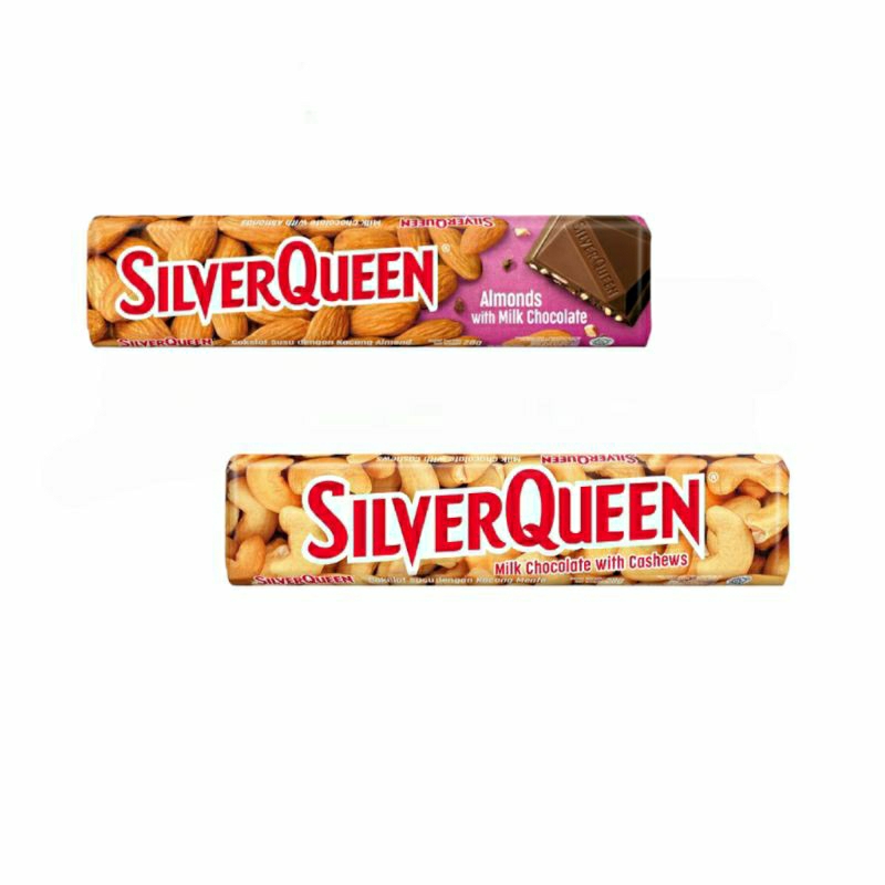 SilverQueen milk chocolate 25 gr / coklat / cokelat susu Silver Queen