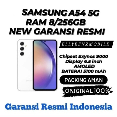 Samsung A54 5G 8/128GB || 8/256GB New Garansi Resmi Samsung Galaxy