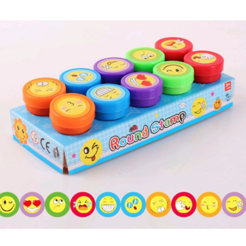

stempel stamp emoji,stamp smiley,stamp untuk anak, stempel lucu dan menarik