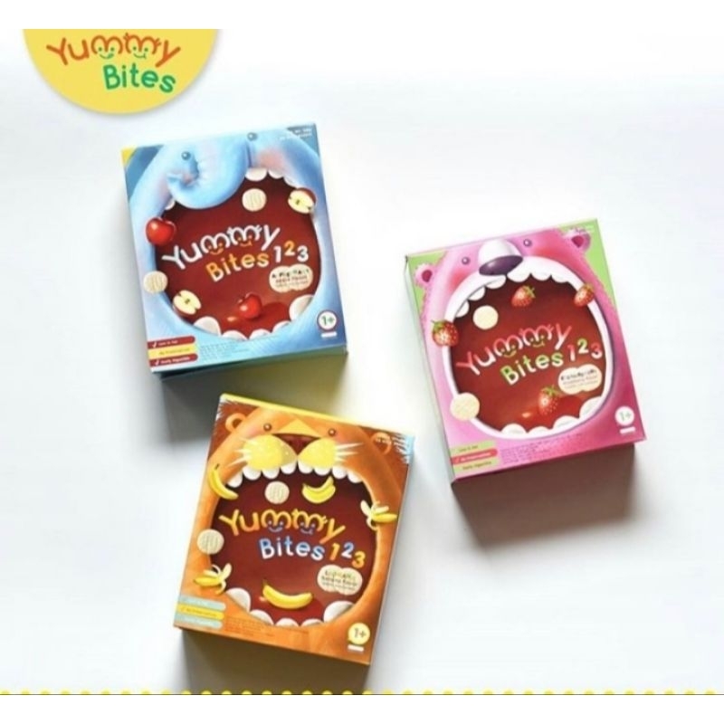 

Yumie bites crackers 123 sachet 8+