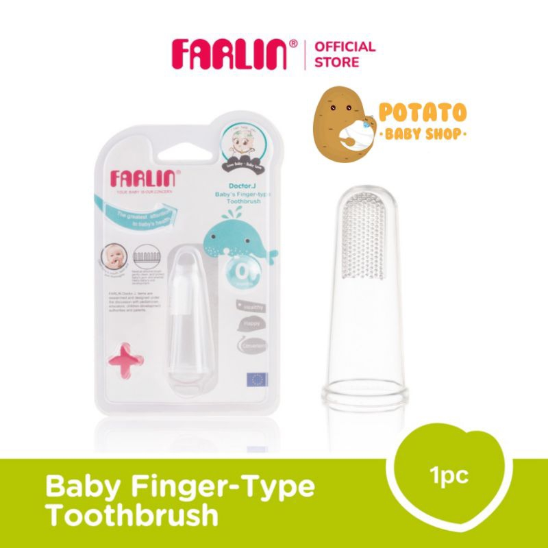 Farlin Baby Finger Type Toothbrush - Sikat Gigi Anak