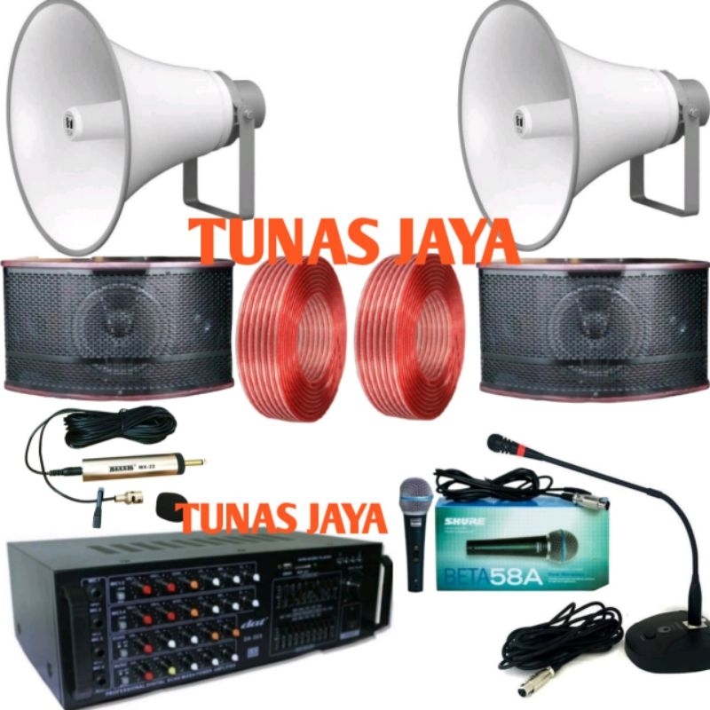 PAKET SOUND SYSTEM TOA MASJID SPEAKER LUAR DAN DALAM PAKET TOA MASJID PAKET TOA MUSHOLLA TOA ZH5025