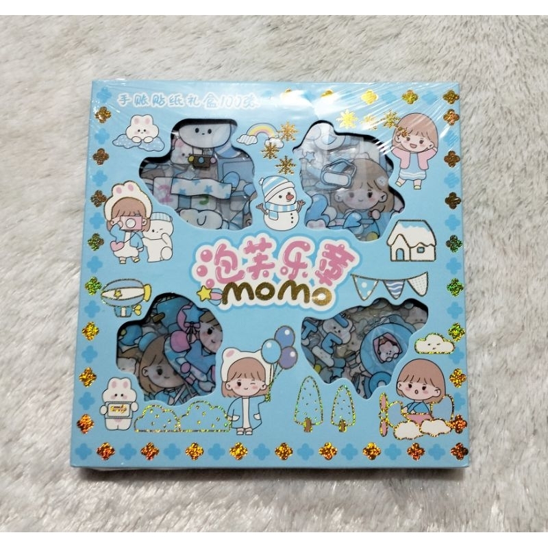 STIKER MOMO isi 100