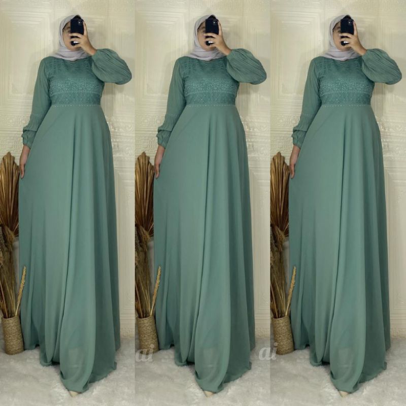 GAMIS CERUTI REMAJA GAMIS CERUTY MIX BROKAT SERAGAMAN STANDARD DAN JUMBO MODEL TERBARU TERLARIS