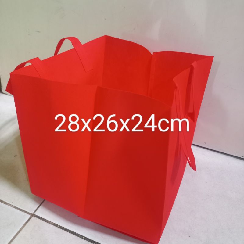 

tas godiebag spondbond,box kue,box nasi 26x26.75gsm