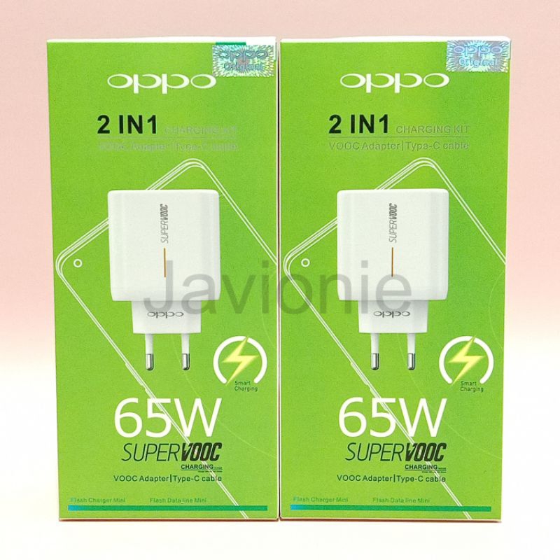 Charger Cas Casan OPPO Reno6 Reno 6 Pro 5G 65W Original Super VOOC TYPE C Flash Charge