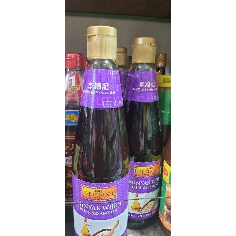

lkk wijen pure sesame oil minyak wijen LEE KUM KEE HONGKONG
