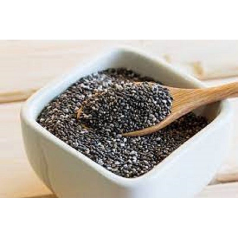 Chia Seed Organic Black Chiaseed Biji Chia Hitam Organik Diet