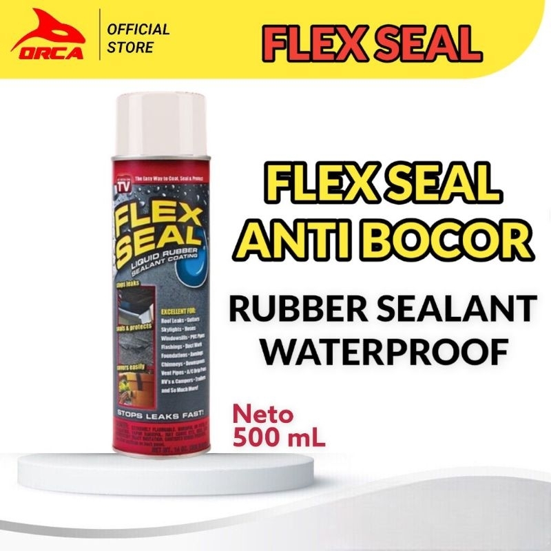 FLEX SEAL Spray Anti Bocor Spray ajaib Anti Bocor Rubber Sealant Spray 500ml