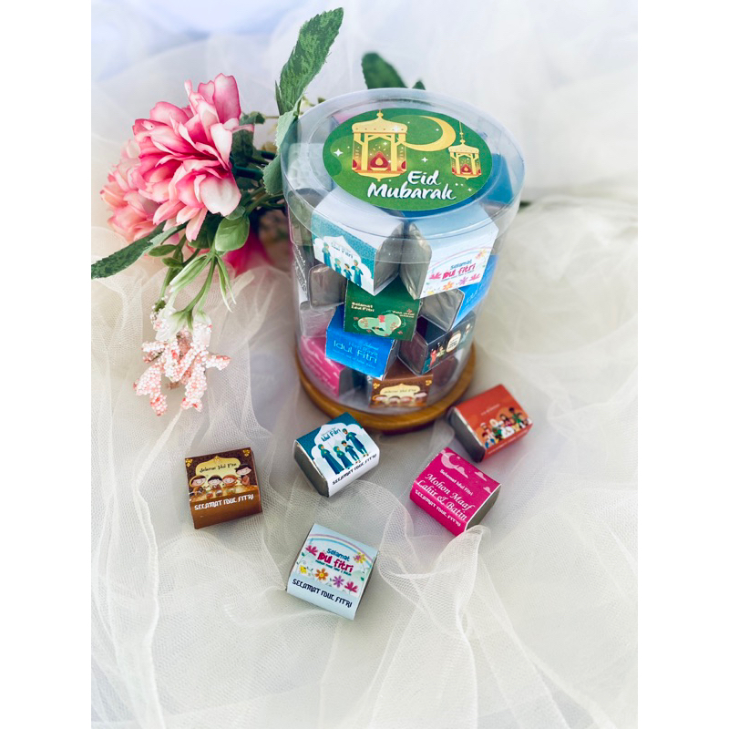 

cokelat dadu hampers idul fitri