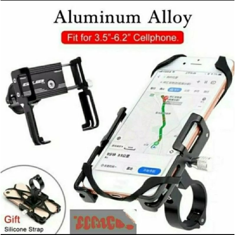 Holder HP GUB P10 Original Gub ADV PCX CRF Xabre Verza Universal di stang dan di spion