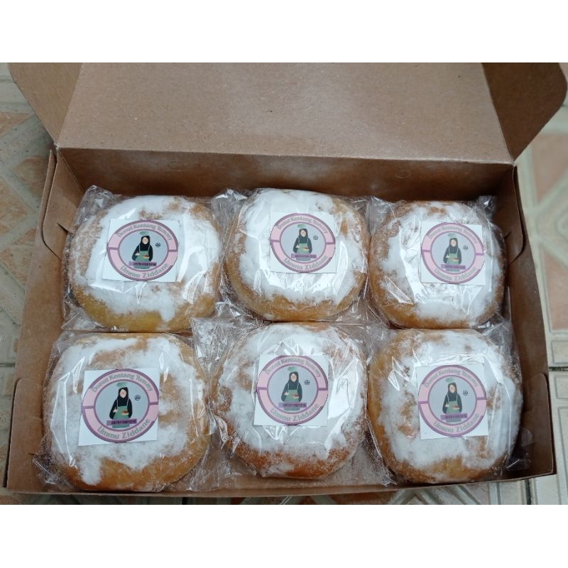 

Donut kentang toping gula isi 6pcs