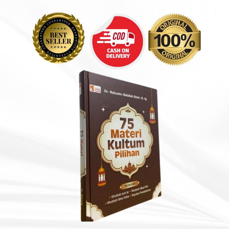Buku Kultum lengkap 75 Materi Kultum Pilihan Buku Tausiyah Materi Khutbah Jum'at Materi Khutbah Ied
