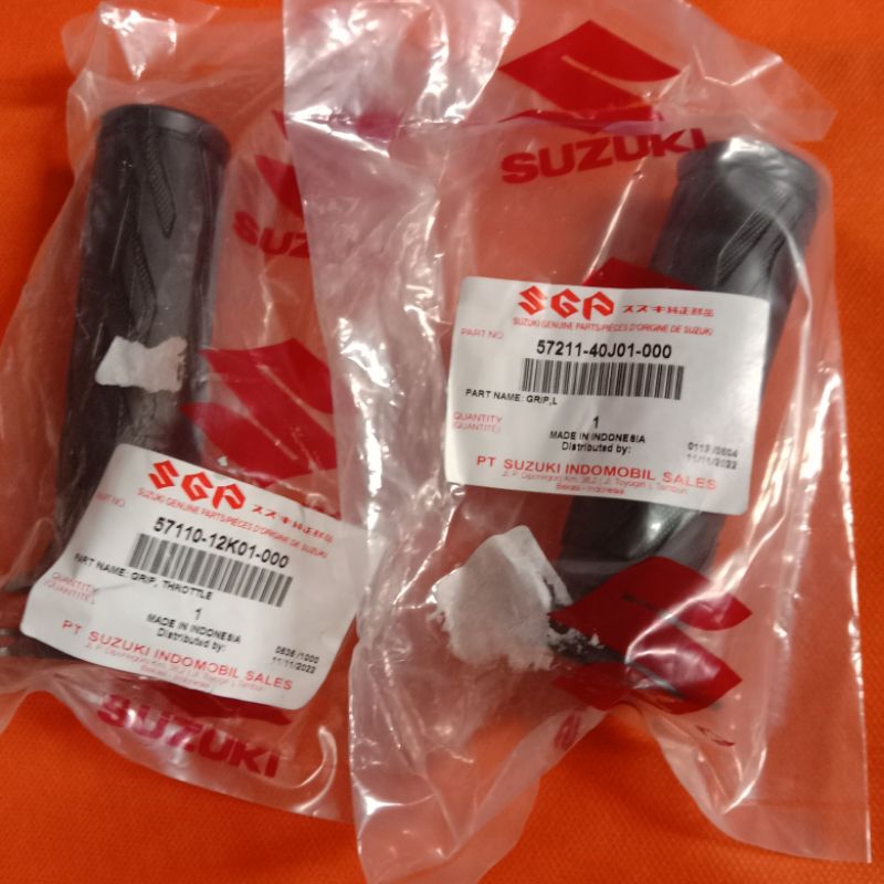 Grip gas handfat set kanan kiri suzuki satria fu fi 150 injeksi original sgp