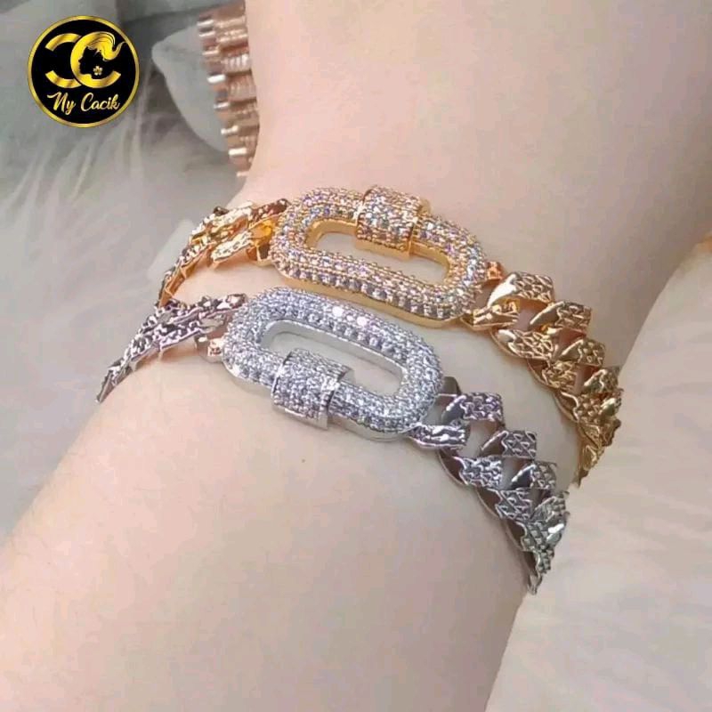 GELANG RANTE EMAS KADAR 15% BERAT 8 GR