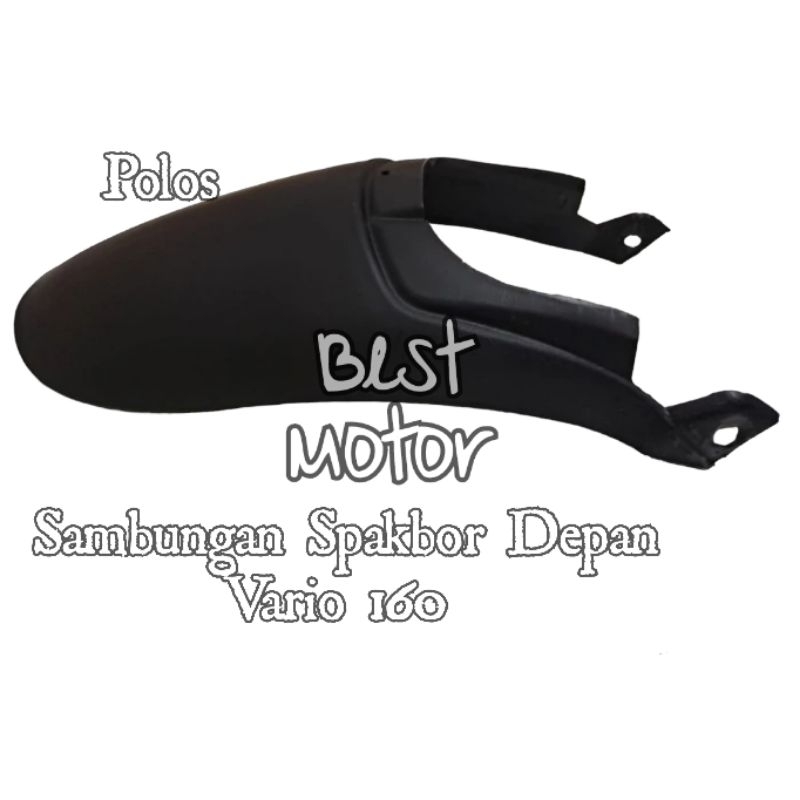 Sambungan Spakbor Depan Vario 160 Plastik ABS pnp