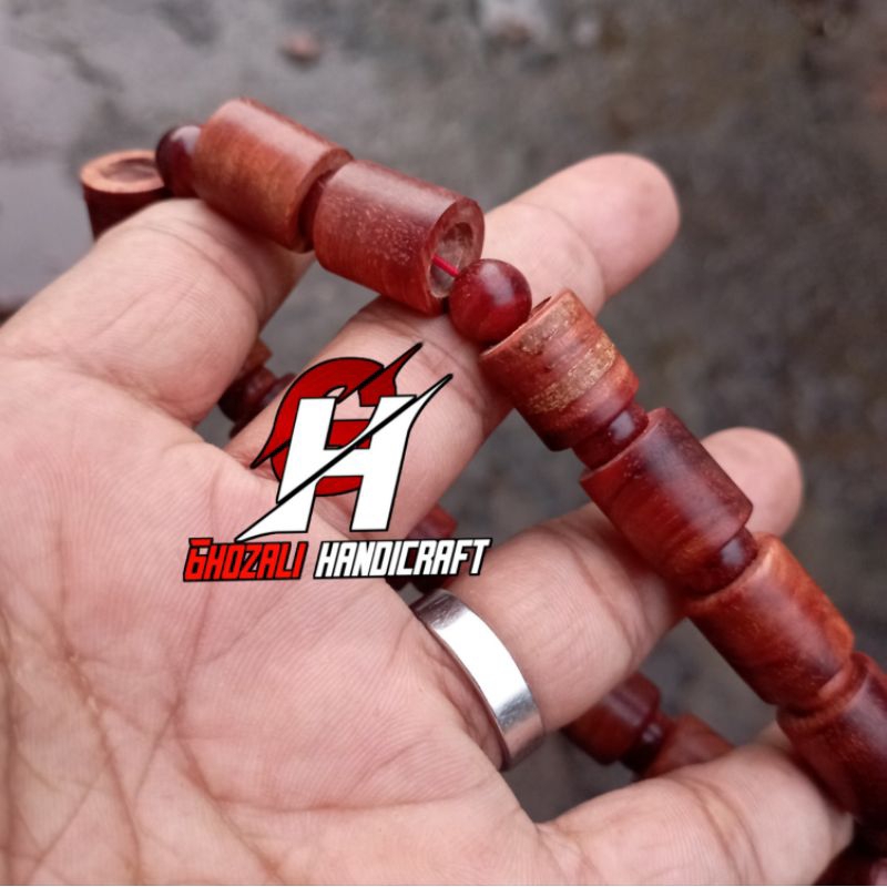 Gelang Kayu Galih Nagasari Gunung Jati Cirebon Motif Baru