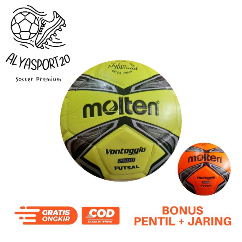 BOLA FUTSAL ORIGINAL / BOLA FUTSAL MOLTEN VANTAGGIO