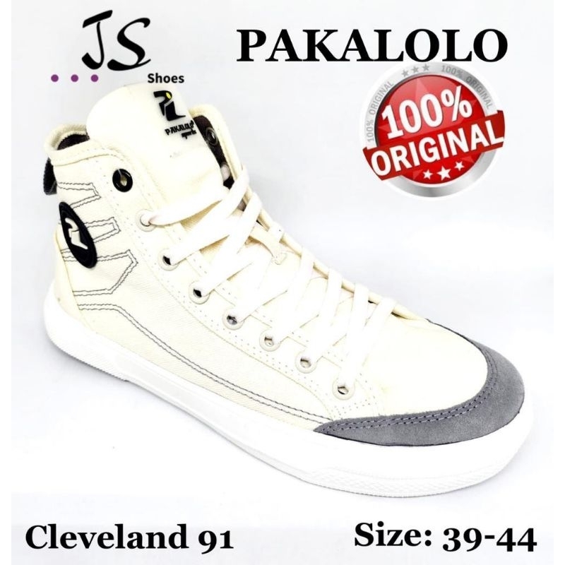 PAKALOLO CLEVELAND 91 - SEPATU SNEAKERS TINGGI PRIA DEWASA MERK PAKALOLO ORIGINAL