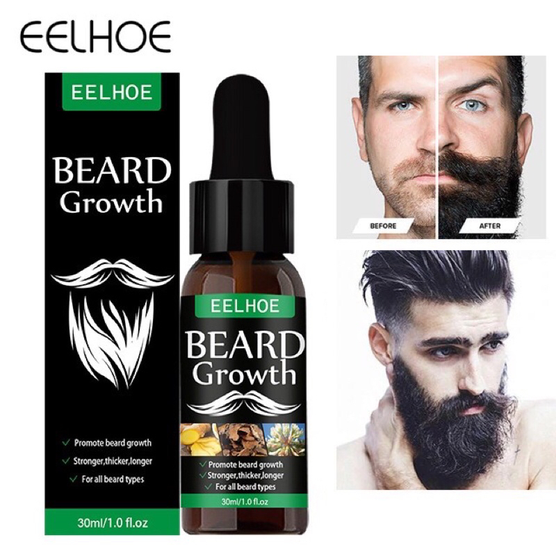 Serum Obat Penumbuh Brewok Pria Jenggot Jambang / EELHOE Beard Growth