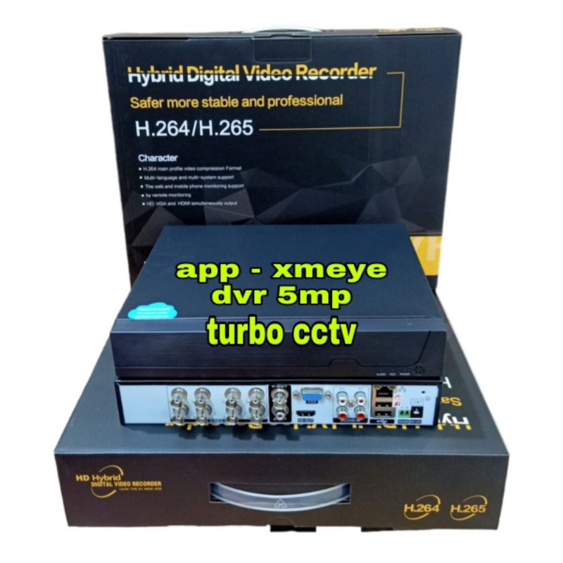 Dvr 8ch xmeye Full HD 1080 6 in 1 Dvr 8 ch Kamera Cctv Cocok Camera apa aja