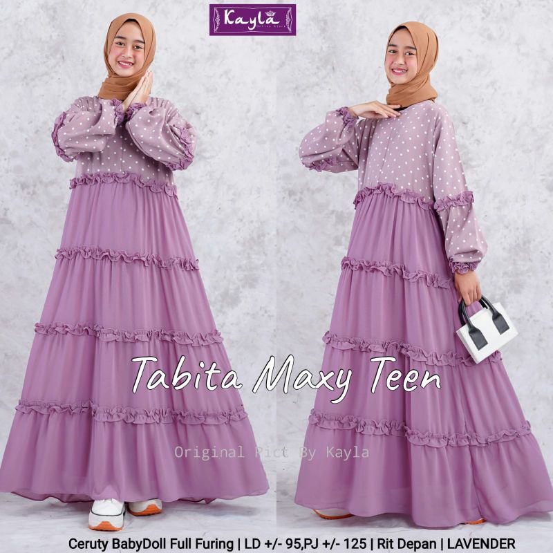 BISA COD GAMIS TABITA MAXY TEEN BY KAYLA