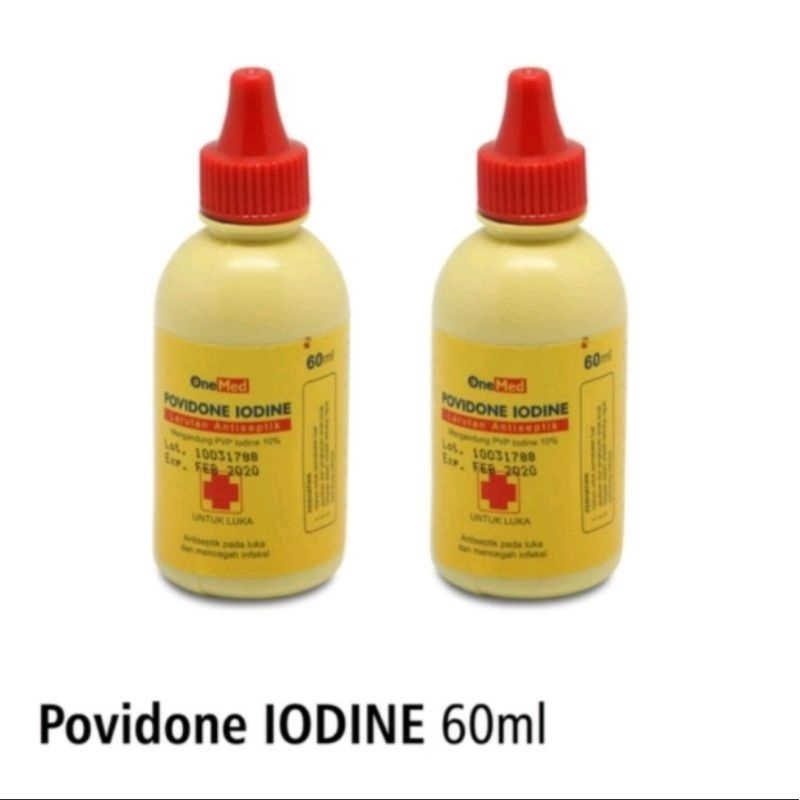 Povidone Iodine Cairan 60 ml