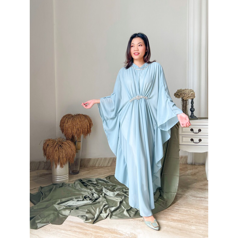 Yarazia - Soraya Kaftan Premium Dress Blue Muslim