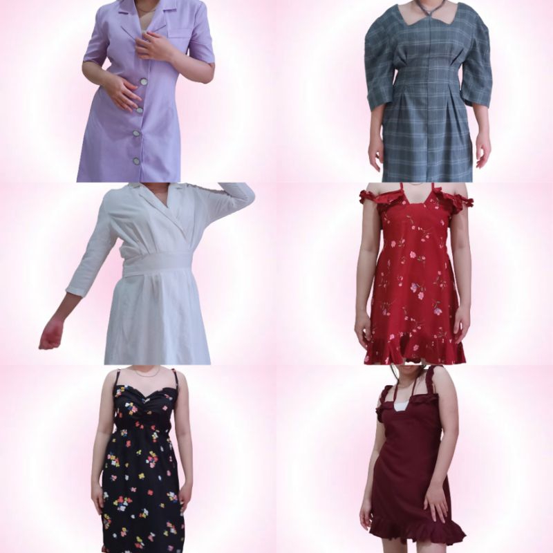 KOREAN DRESS STYLE THRIFT PRELOVED PREMIUM MURAH