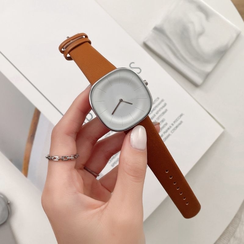 JAM TANGAN QUARTZ / JAM TANGAN POLOS / JAM TANGAN FASHION WANITA