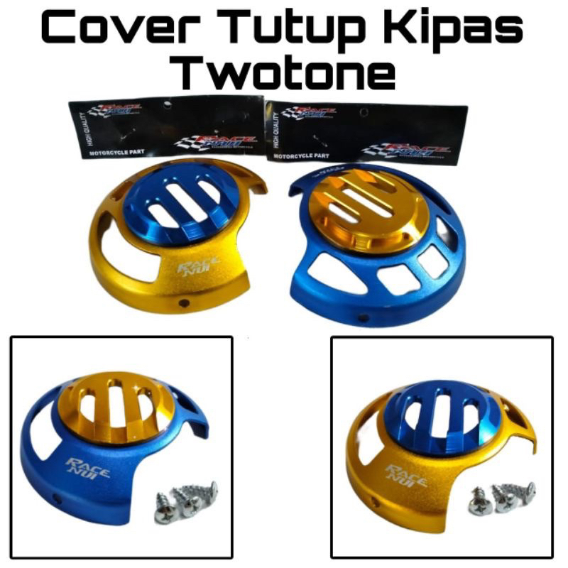 Cover van tutup kipas matic honda yamaha beat vario scoopy mio TWOTONE